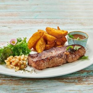 AUS Grain Fed Black Angus New York Strip